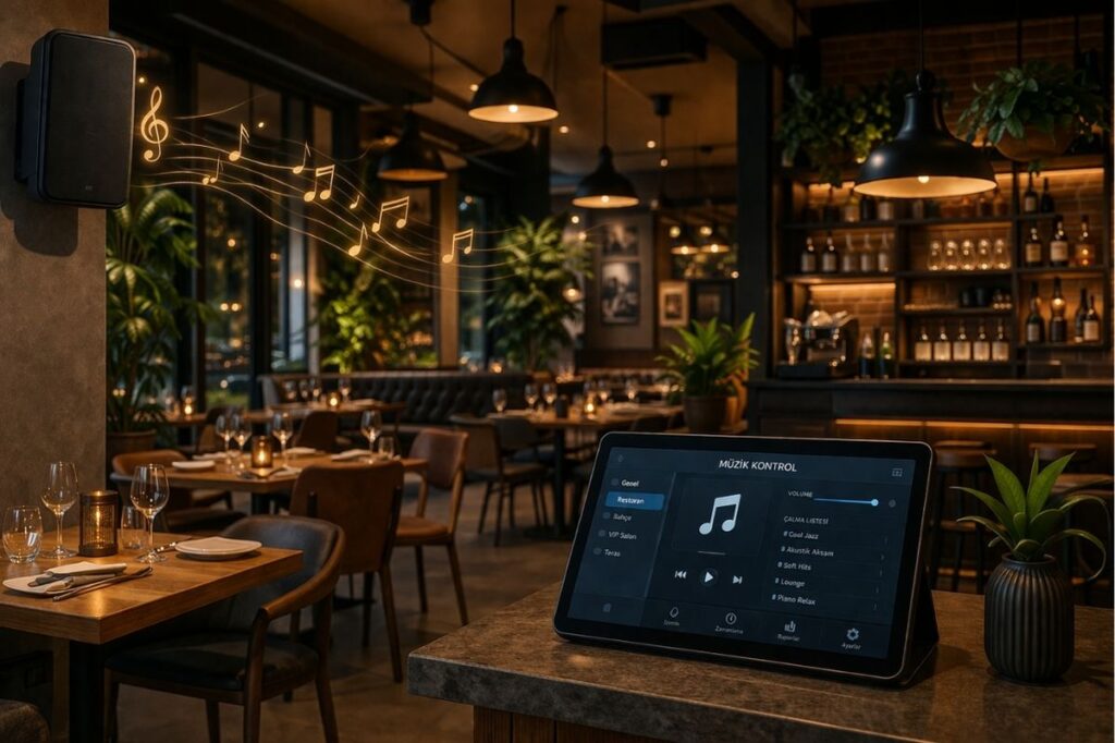 Çok Şubeli İşletmeler İçin Merkezi Müzik Yönetimi