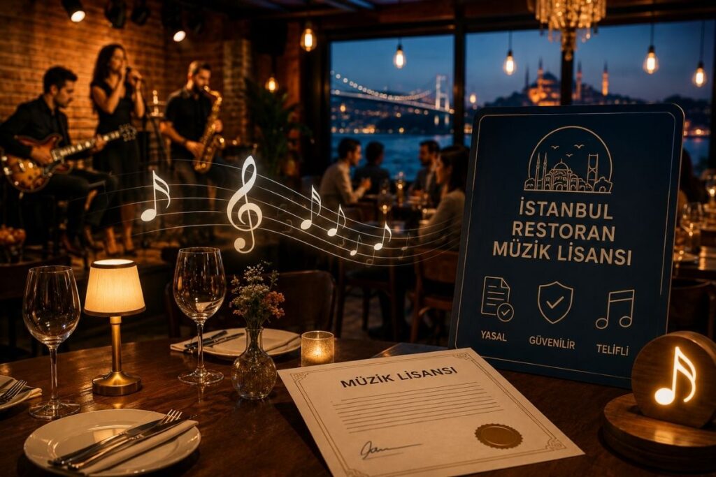 İstanbul restoran müzik lisansı